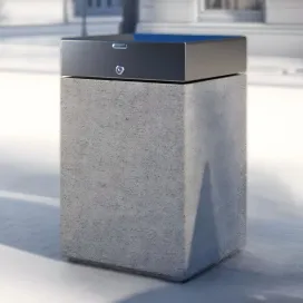 Street trash bin 5
